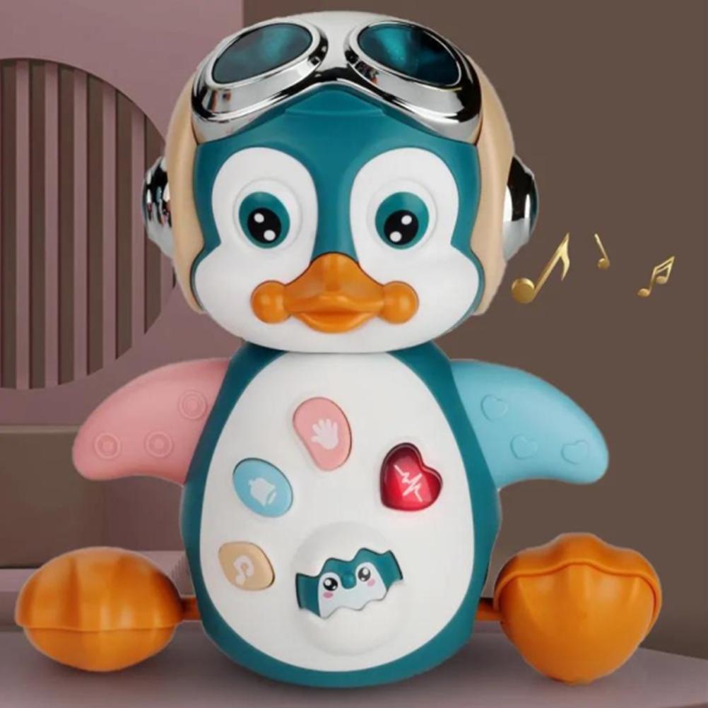 Musical Dancing Penguin Toy with Music and Lights Baby Early Education Toys for Girl and Boy