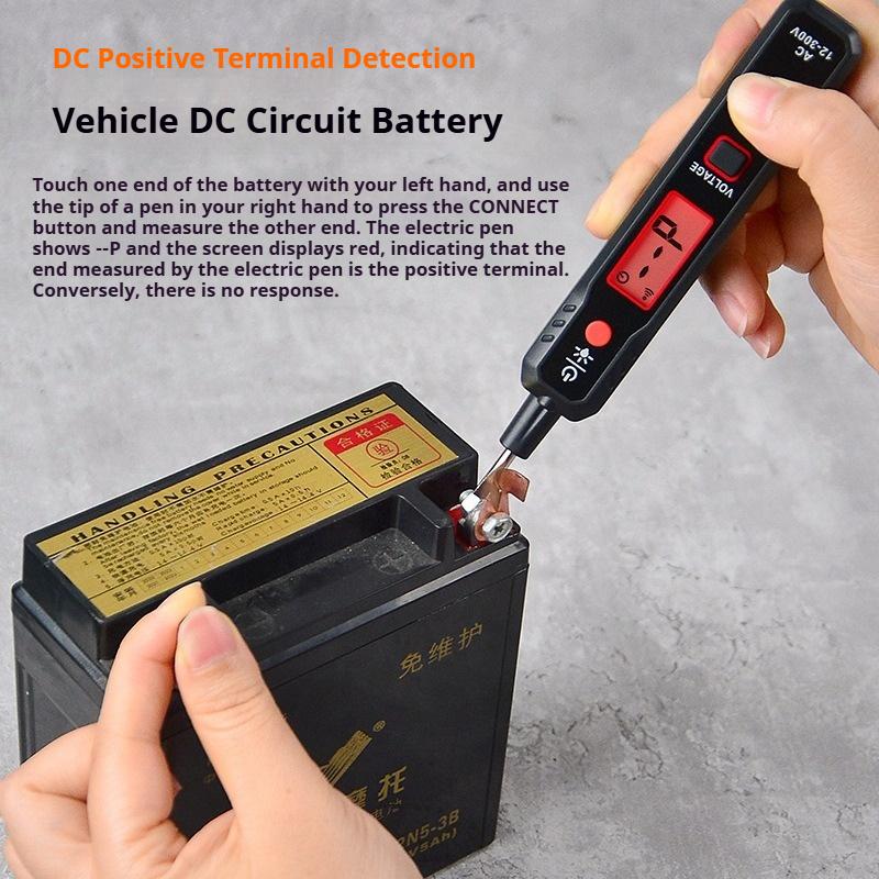 Multifunktionaler intelligenter berührungsloser Voltmeter-Sensorstift Schraubendreher Digitaler Teststift Spannungsprüfer