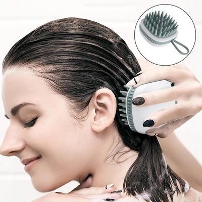 Silicone Scalp Massager Brush Tool, Wet and Dry Shower Scrubber for Remove Hair Washing Comb