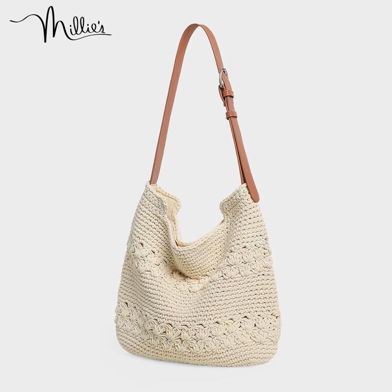 Miaoli Women's Woven Tote Shoulder Bag