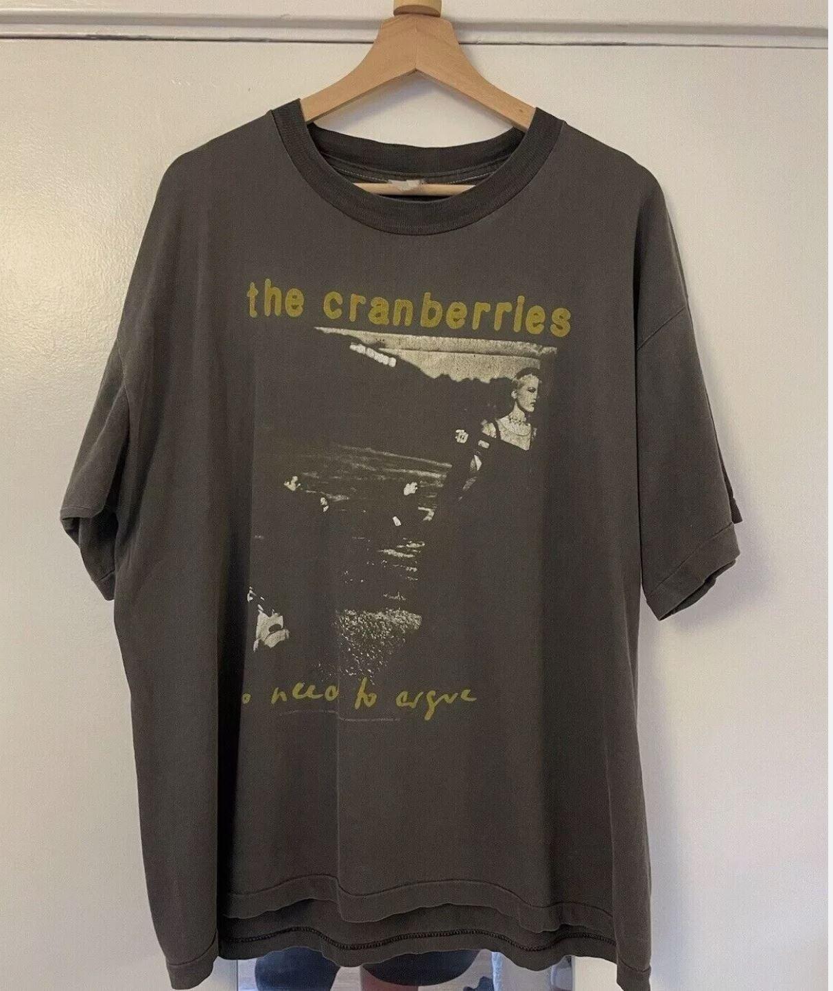 The Cranberries 1995 Tour Vintage Cotton Unisex T-shirt For Men Women M