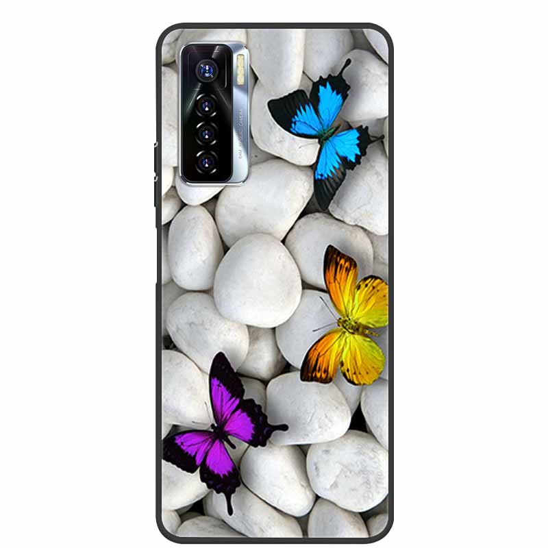 For Tecno Camon 17 Pro Case Soft Silicone Fundas Back Cover For Tecno Camon 17P 2021 Phone Case Camon17 Pro 6.8 inch TPU Cover