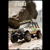 1:18 Scale RC Crawler, 2.4GHz Full Proportional Remote Control Off Road Car, RC Truck with LED Lights