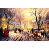 Diamond Painting Landscape Sun Cross Stitch Mosaic Diamond Painting Scenery Pattern