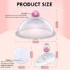 Nipple Sucker Vibrator Female Clitoris Licking Masturbator Sex Toys For Women Breast Pump Enlargement Chest Vaginal Cup Sex Shop