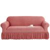Chenille thicker sofa cover, all-inclusive universal cover, anti-slip and dustproof armrest sofa cover, three-person universal new model