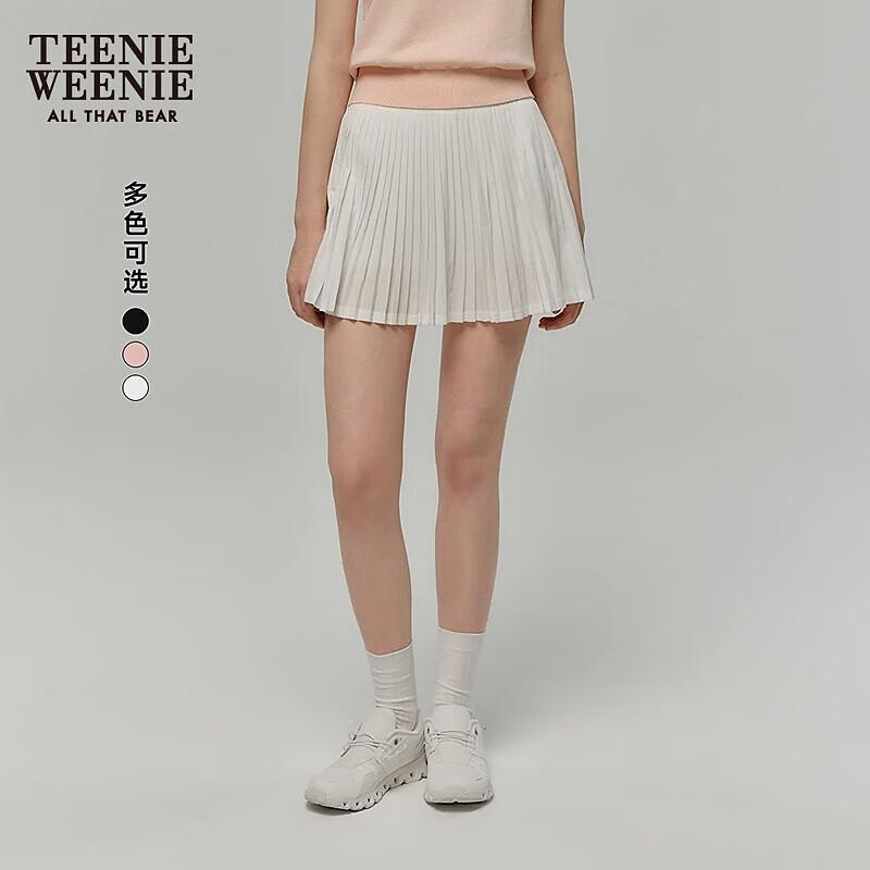 Teenie Weenie Bear Pleated A-Line Skirt