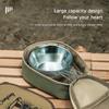 Sierra Bowl Organizer Large Capacity Outdoor Camping Travel Barbecue Picnic Pouch Oxford Fabric Portable Sierra Cup Storage Case