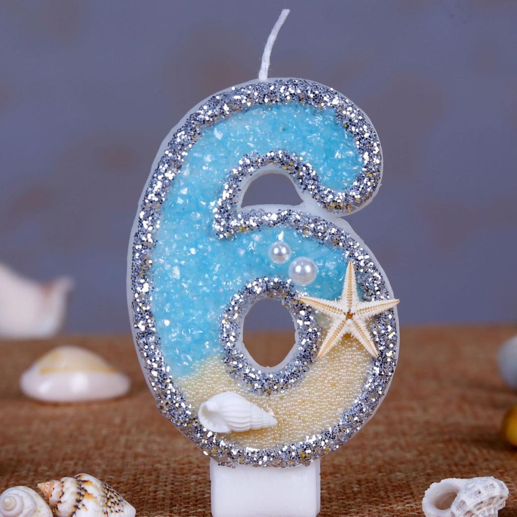 Cute Cartoon Digital Candles, Birthday Candles, Party Decorations