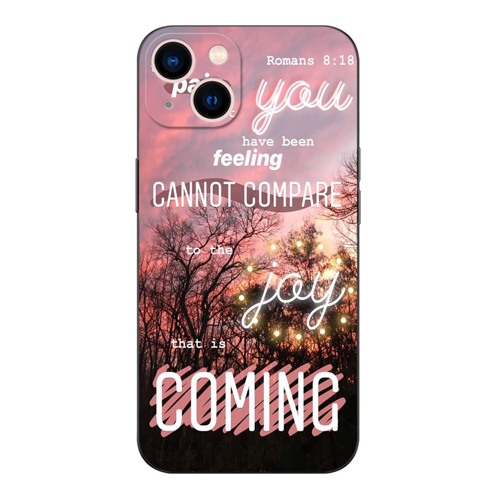 Capa preta de tpu para Xiaomi Redmi 5 5plus 6 6a 7 7a 8 8a capa traseira sabedoria cristã de jesus