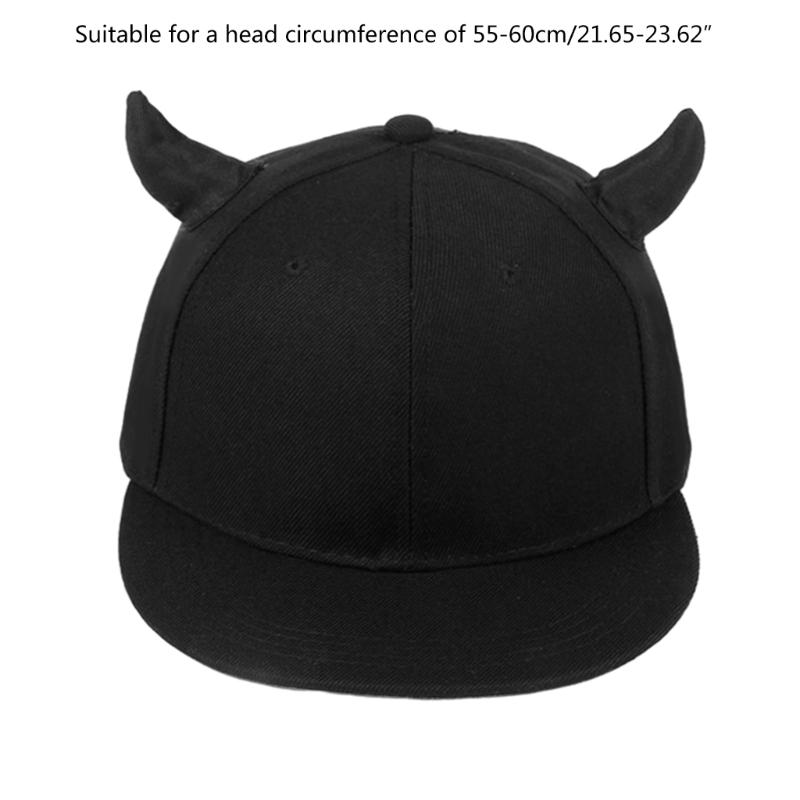 Cool Horn Breathable Baseball Cap Unisex Adult Sports Hat Outdoor Activity
