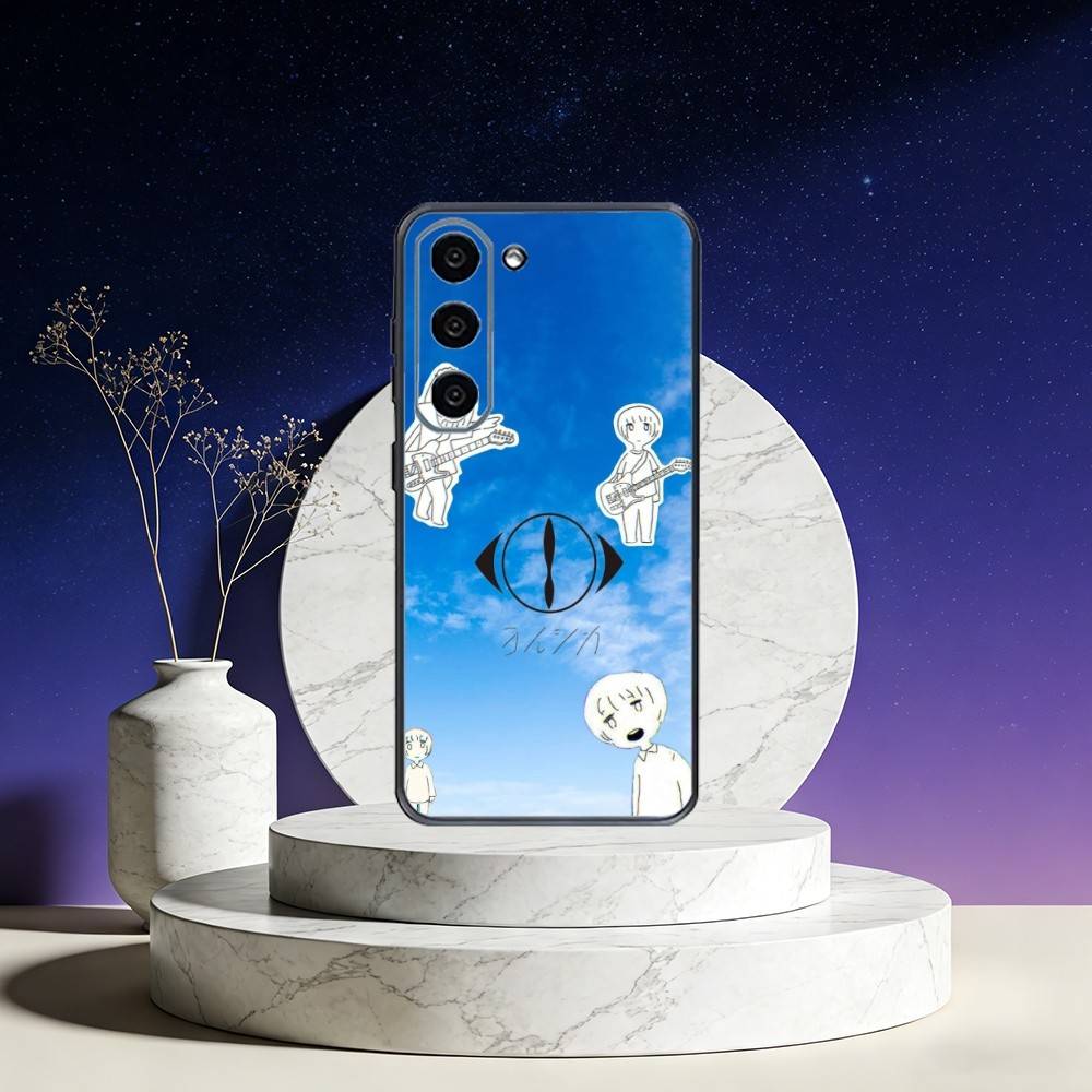 MUSIC Y-YorushikaS ART Phone Case For Samsung Galaxy A73,A72,A71,A70,A53,A52,A51,Others Soft Black Cover