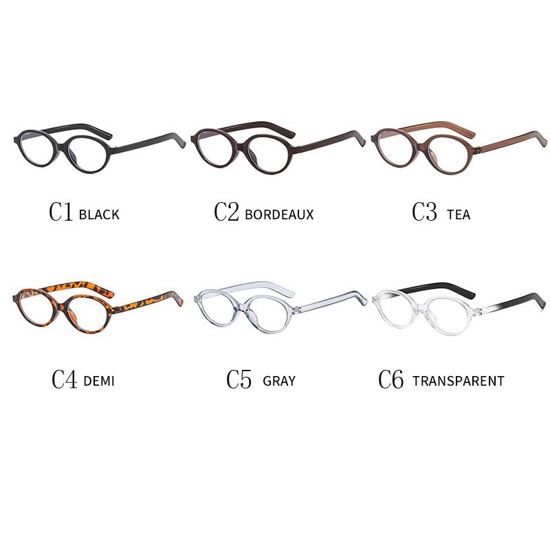 Anti-Blue Light Glasses Vintage Oval Eyewear Women Man Retro Trend Eyeglasses Blue Light Blocking Man Lady Computer Eyeglas