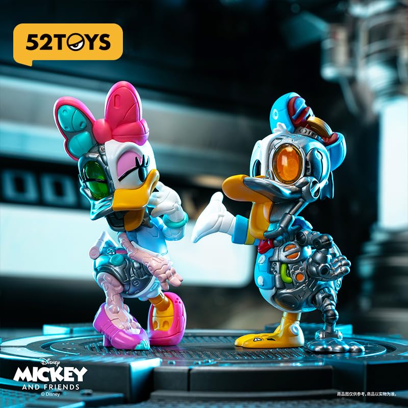 52TOYS BLINDBOX Mickey and Friends Cyborg Series 6-Piece Box