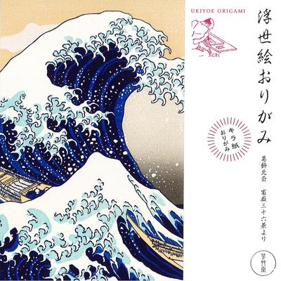 Unsodo Origami 15cm Origami Hokusai Views of Mount Fuji Ukiyo-e Thirty-Six OR-1