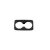 Carbon Fiber Rear Water Cup Holder Frame Cover Trim For KIA Niro 2022 2023 2024