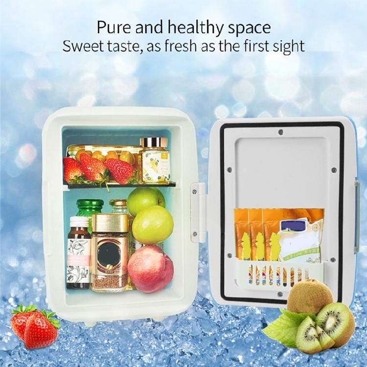 Small Car Refrigerator Warmer 8L Capacity ABS Construction Energy Efficient Operation For Daily Commutes