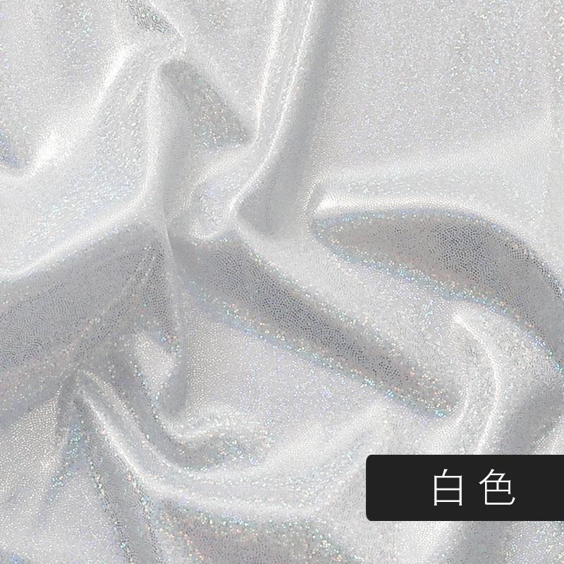 150x50cm/150x100cm Laserowy Iluzyjny Błyszczący Tkanina z Hot Stampingu Złoceniem Na Kostiumy Sceniczne Dekoracje Tła Ręcznie Robiona Tkanina DIY
