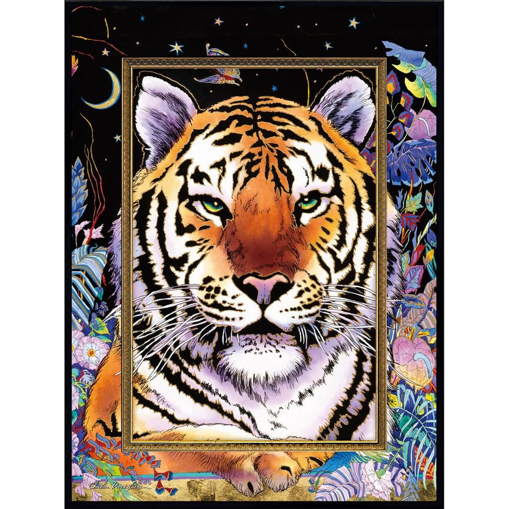 YouPower Christian Riese Lassen Big Art M Size "Night Tiger