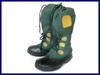 Vintage Made In Canada / Long Snow Boots Green /WOS6 / 22.5-23.5cm/(USED)