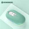 Silent Dual-Mode Luminous Wireless Mouse - Multi-Color Gift for Office & Gaming