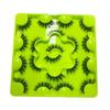 20D Hot Melt Cluster Lashes - Dense Three-Row Style, 10-Piece Curled High-Quality Segmented False Eyelashes