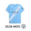 Puma 25 26 Fußballtrikot Manchester City Heimtrikot Man City Kurzarm Mcfc Trikot Replika 780...