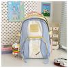 High Value, Fresh and Sweet, Contrasting Color Splicing Backpack, Girl Junior High School Student Lightweight Backpack