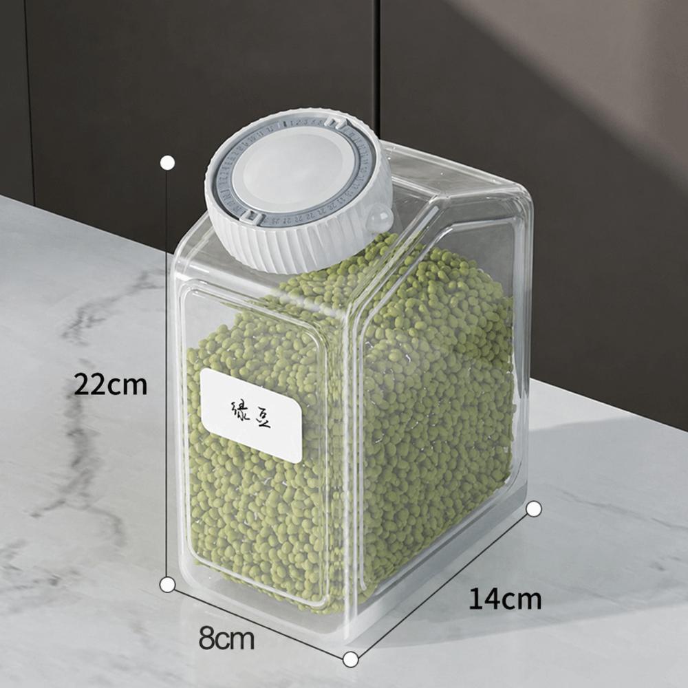 kitchen accessories Thickened Sealed Jars Leak-Proof Bug Proof Storage Box Moisture Proof Lidded Grain Storage Container Travel