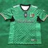 Palestino 2024-2025 Home Away Soccer Jersey Mens Short Sleeve Football Kit Cotton Blend Performance Sportswear