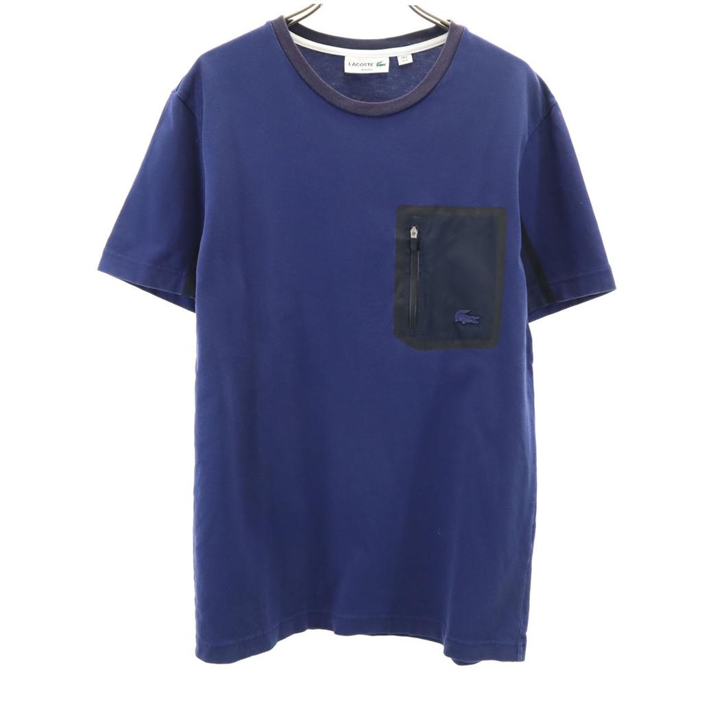 Lacoste Short Sleeve T-shirt 3 Navy Poke T Men's Used