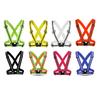 New Color Bright Reflective Strap Night Running Cycling Vest Adjustable Safety Vest Elastic Strap for Adult and Children
