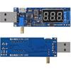2pcs USB Buck Boost Converter 3.5V-12V To 1.2V-24V DC-DC Adjustable Step Up Step Down Power Supply Module Voltage Regulator 5V To 3.3V 9V 12V 18V 24V