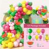 Strawberry Balloon Garland Arch Kit Birthday Party Backdrop Decoration for Boys Girls Pink