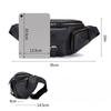 A Multi-functional Men's Waist Bag with A High-end Feel, Large-capacity Genuine Leather Motorcycle Chest Bag