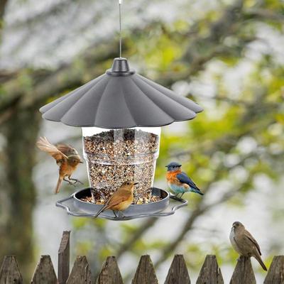 Automatic Pendant Feeder of The Outdoor Hummingbirds High Capacity Food Dispenser for Patio
