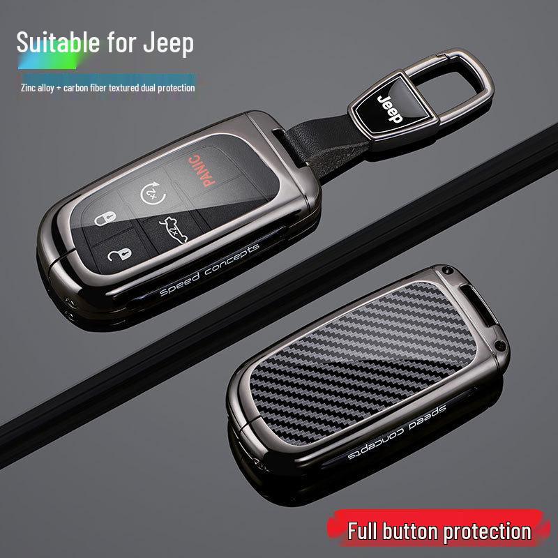 Replacement Shell for Dodge Journey, Jeep Grand Cherokee & Chrysler Remote Key