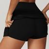 Slim Fit Quick-Dry Tennis & Running Mini Skirt with Anti-Exposure Design