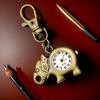 Compact and Exquisite Retro Elephant Keychain Watch, Quartz Watch, Cute Exam Watch, Creative Gift