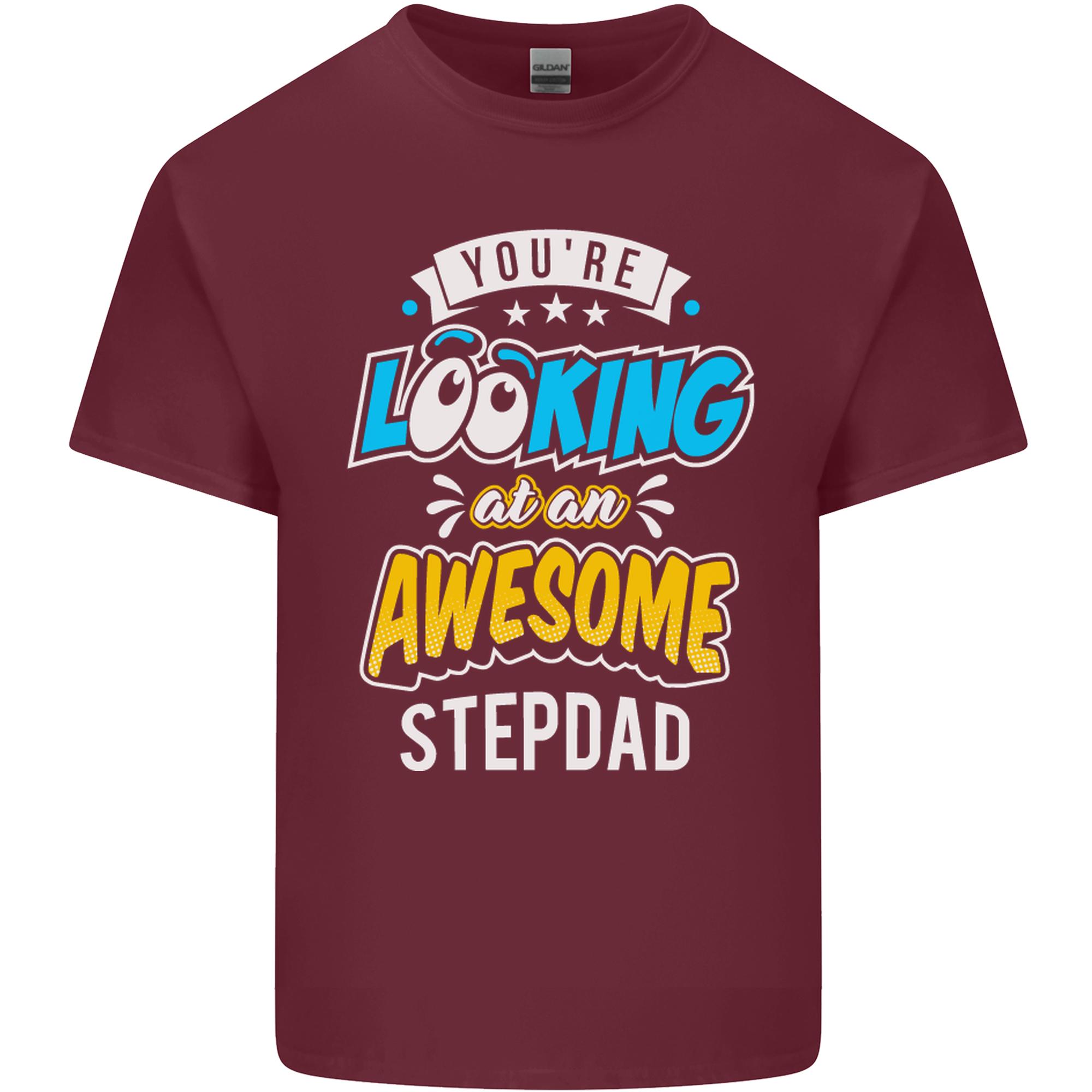 Youre Looking at an Awesome Stepdad Unisexs Light Cotton TShirt S