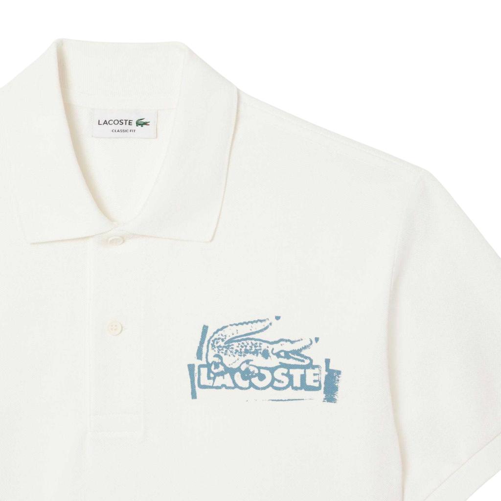 Lacoste Mens L.12.12 Printed Classic Polo Shirt