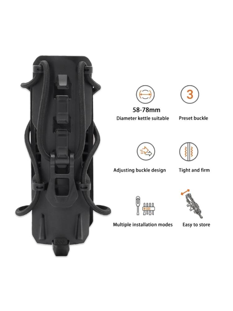 Cup Holder,Motorcycles Cup Holder, Bike Cup Holder, Plastic for 58mm-78mm Kettles Adjustable Cup Drink Holder