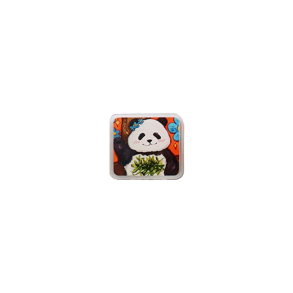5Pcs/set panda Clip Acrylic Cute Page Holder Paper Clips Binder Clip Clamp File Index Photo Stationery Storage Office School