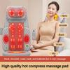 Smart Foldable Massage Cushion, Neck/Shoulder/Waist Zone Kneading, Infrared Heat, Multi - Intensity Adjustment, Quiet Timer
