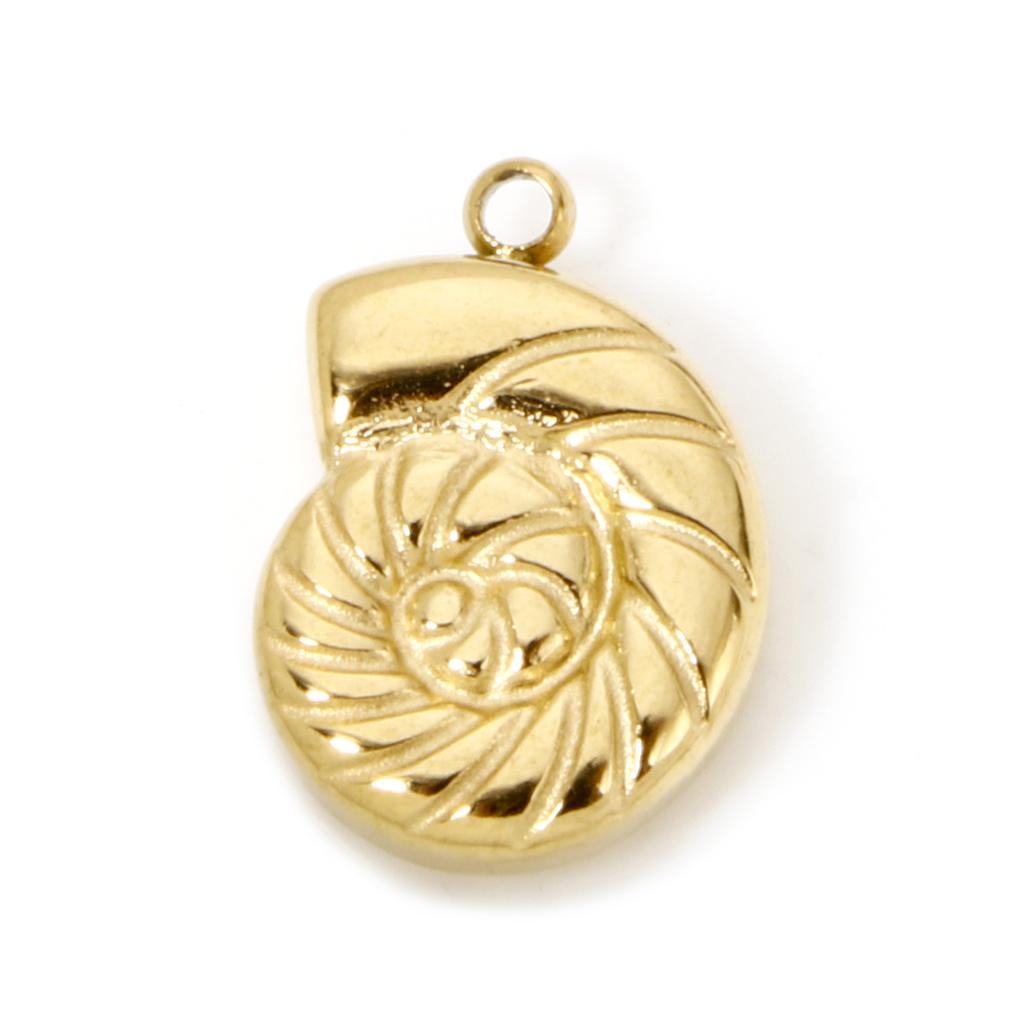 2 PCs 304 Stainless Steel Ocean Jewelry Charms For DIY Jewerly Making Gold Color Tortoise Animal Star Fish Crab Necklace Finding