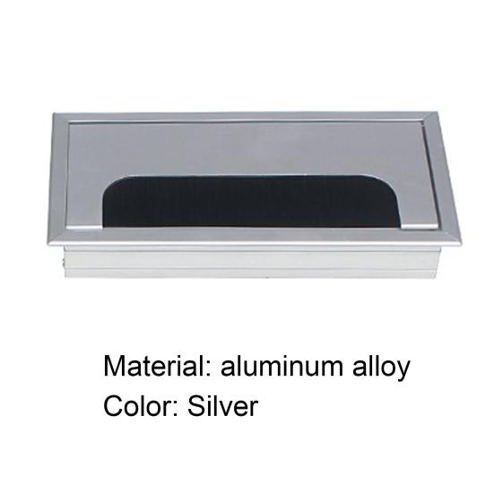 Cable Grommets Scratch Resistant Anti-corrosion Square Long Lasting Wires Arrange Cable Hole Cover Home