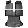 For Lexus RZ 2025 2025 TPE 3D Car Floor Mats Cargo Liner Trunk Pad All Weather Waterproof Black