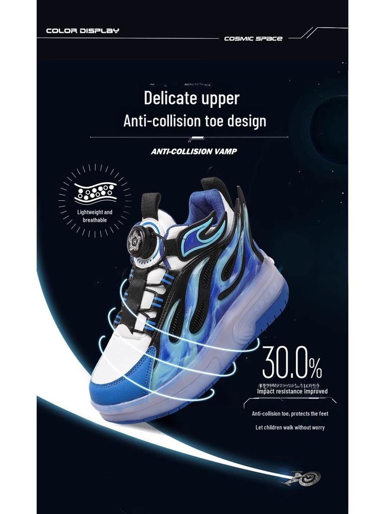 Trendy Kids' Dual-Wheel Roller Shoes - New Detachable Skating Shoes for Boys and Girls