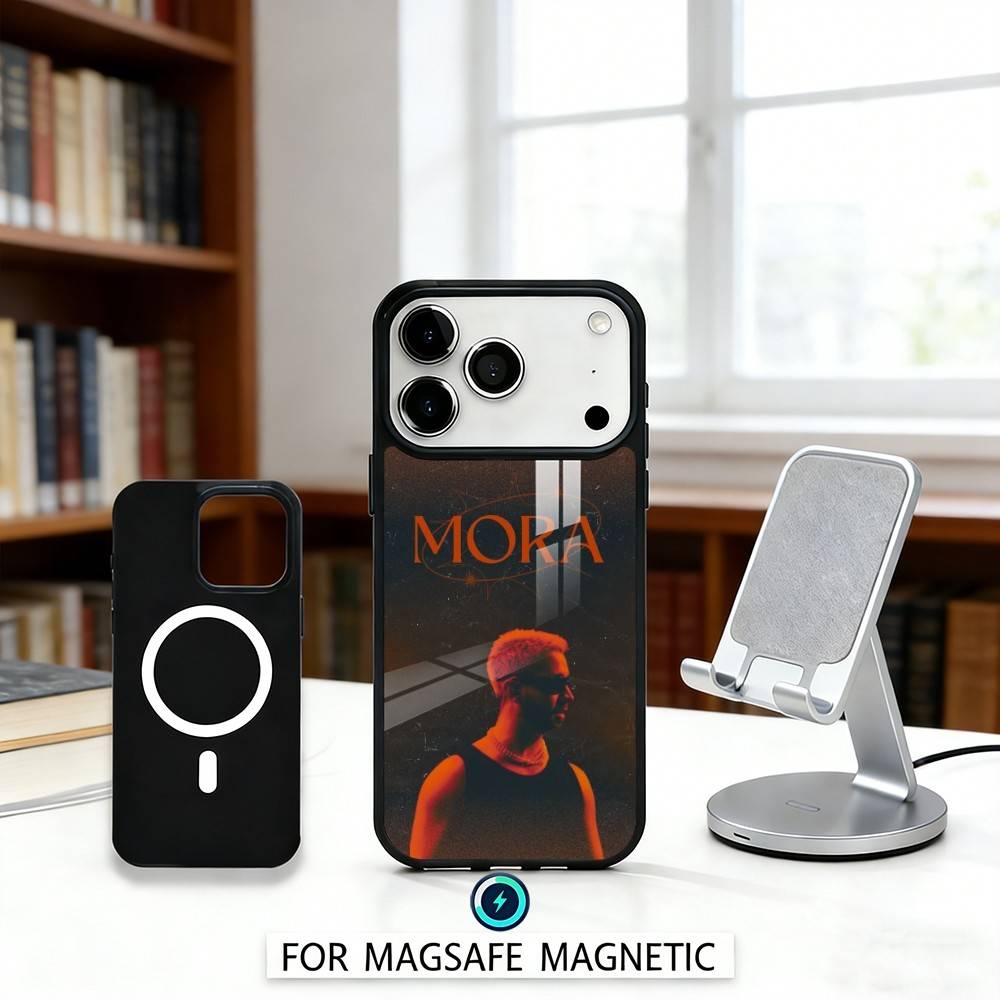 Singer M-Mora E-Estrella Phone Case For iPhone17,16,15,14,13,12,Pro,Max,Magnetic For Magsafe Wireless Charging