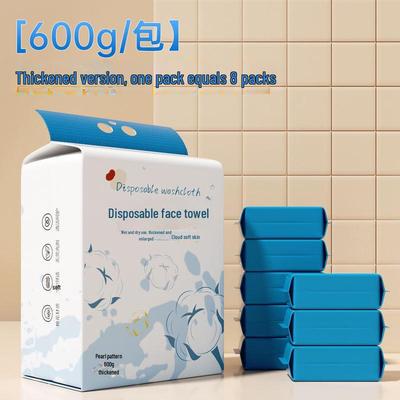 Serviettes de toilette jetables épaisses en coton à suspendre - Grand paquet